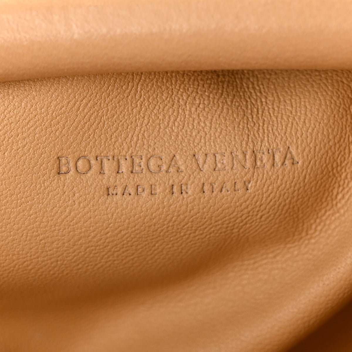 Nappa Intrecciato The Mini Pouch Almond