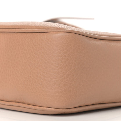 Gucci Pebbled Calfskin Small Soho Disco Bag Camelia 9 of 10