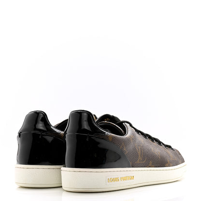 Louis Vuitton Patent Monogram Frontrow Sneakers 36 4 of 11
