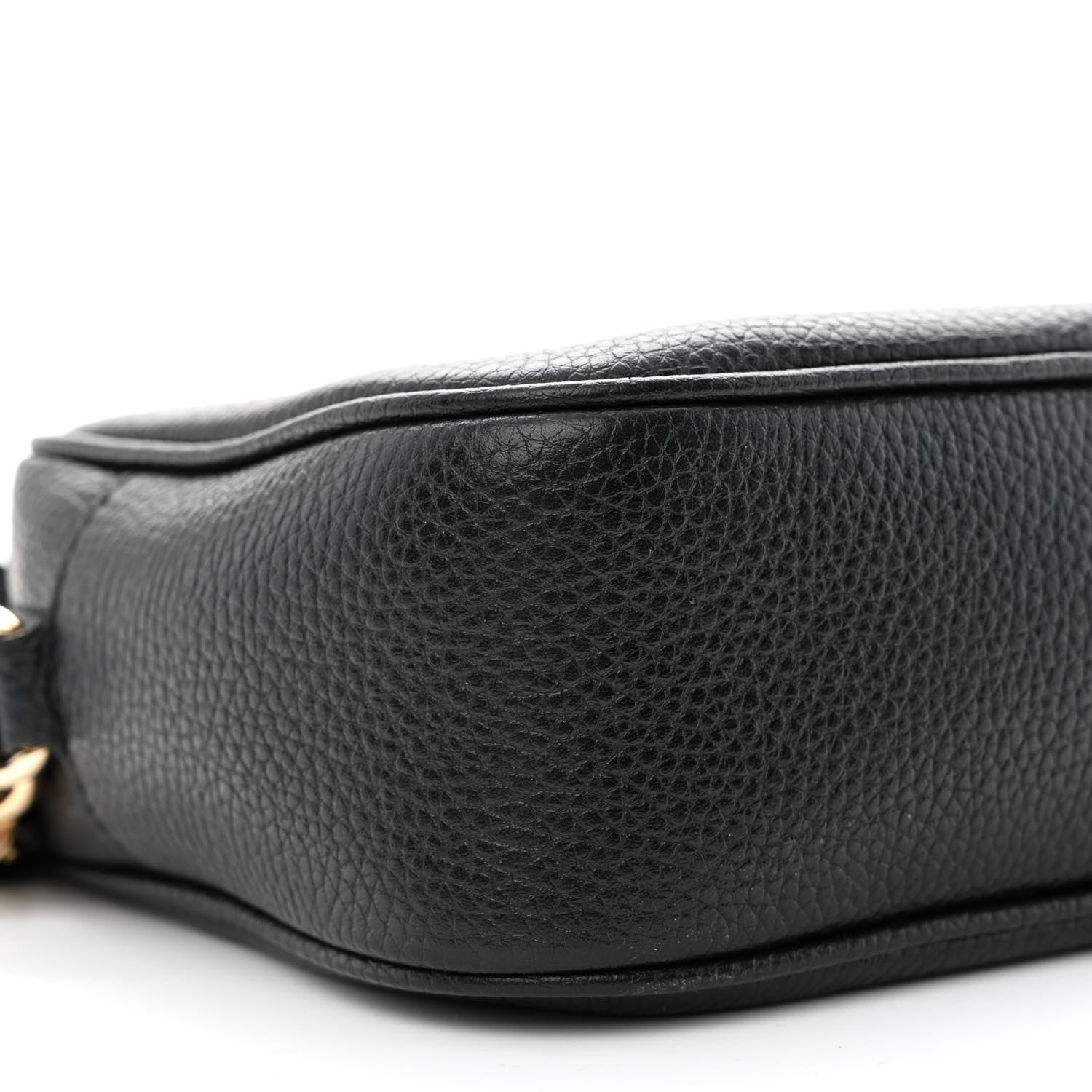 Gucci Pebbled Calfskin Small Soho Disco Bag Black 10 of 14