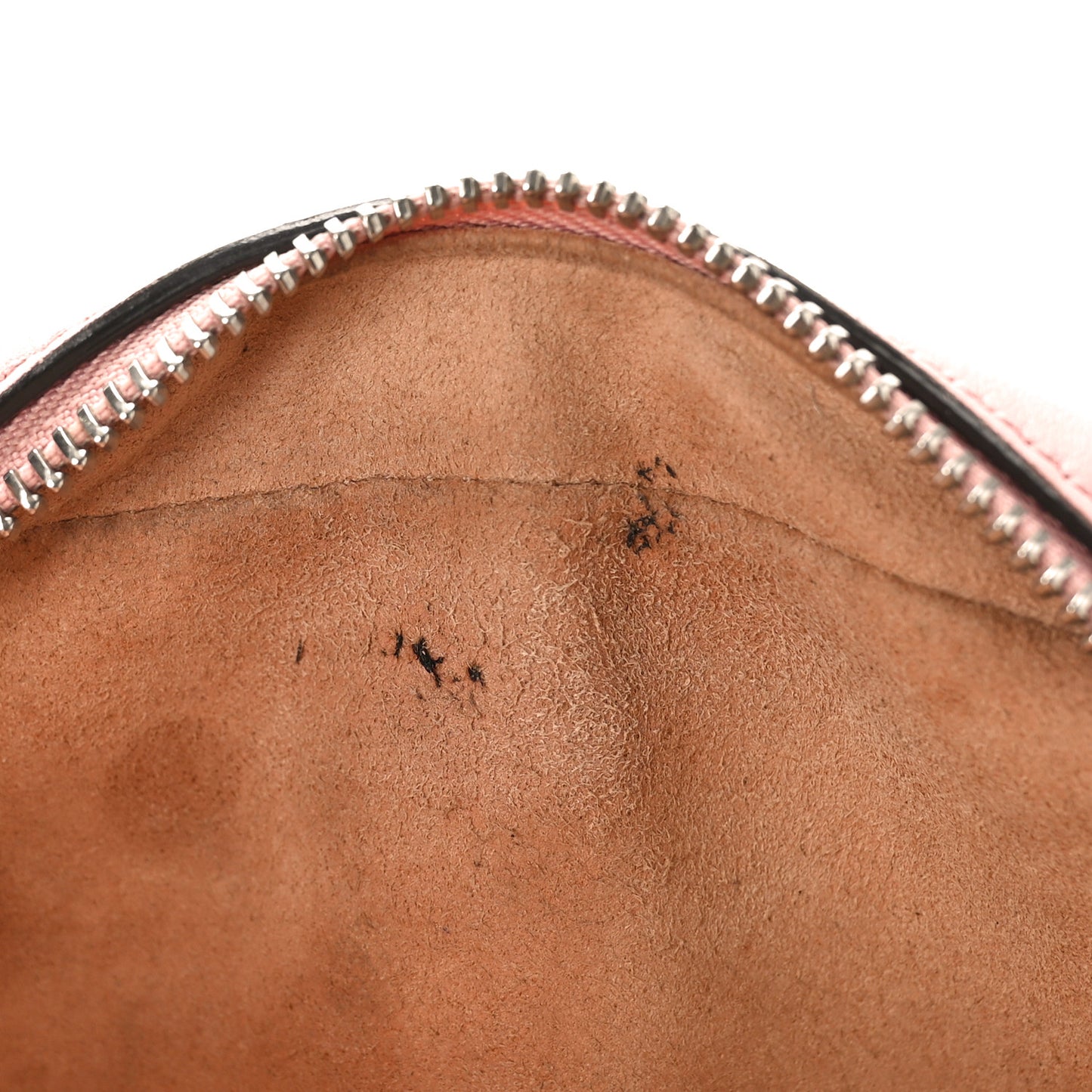 Calfskin Matelasse Mini GG Marmont Chain Shoulder Bag Wild Rose