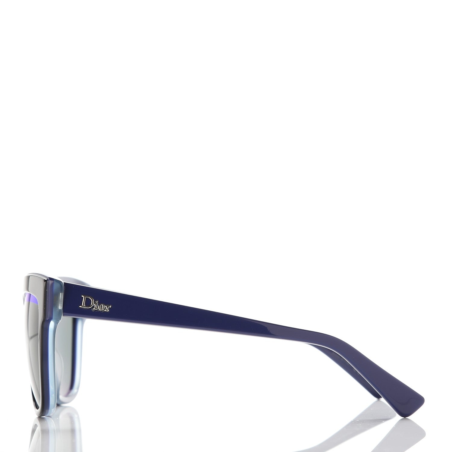 Christian Dior Graphic Sunglasses Black Blue 3 of 8