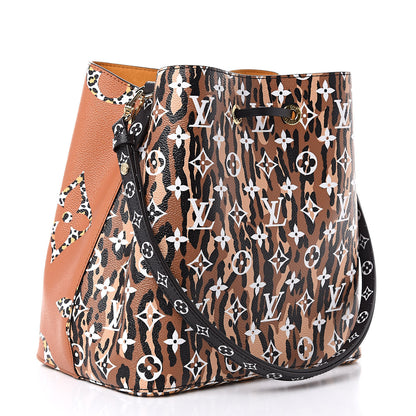 Louis Vuitton Monogram Giant Jungle NéoNoé Caramel 3 of 8