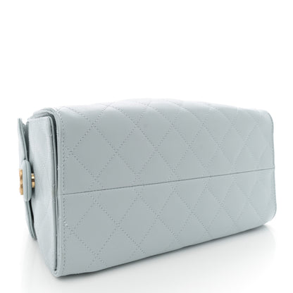 Chanel Caviar Quilted Small Chanel 25 Handbag Light Blue 4 of 10