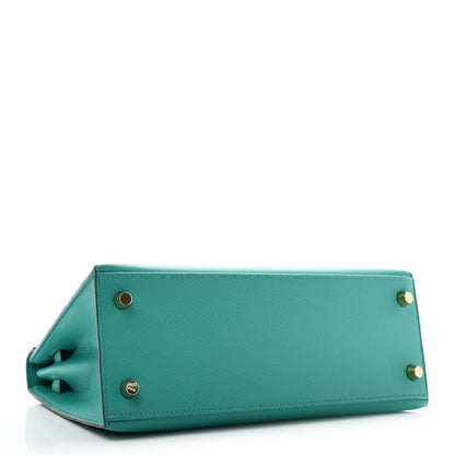 Hermes Epsom Kelly Sellier 25 Vert Verone 4 of 13