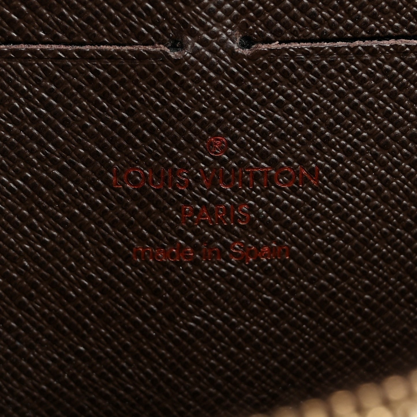 Damier Ebene Zippy Wallet