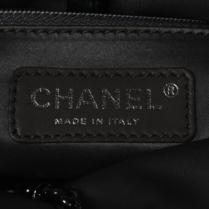 Chanel Lambskin East West Soho Shopper Black 6 of 9