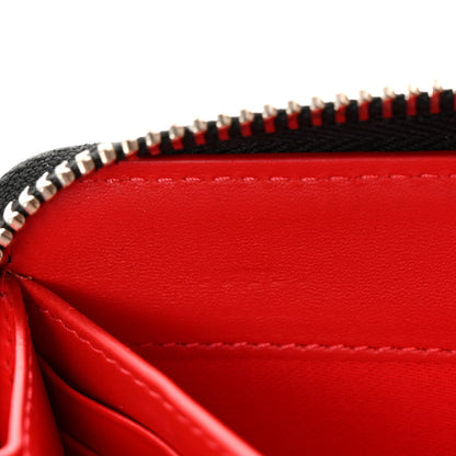 Christian Louboutin Calfskin Panettone Spiked Zip Around Wallet Leopard 7 of 9