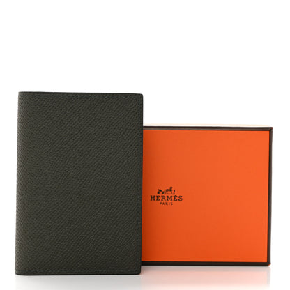 Hermes Epsom Verso MC2 Euclide Card Holder Case Vert De Gris Ebene 7 of 7