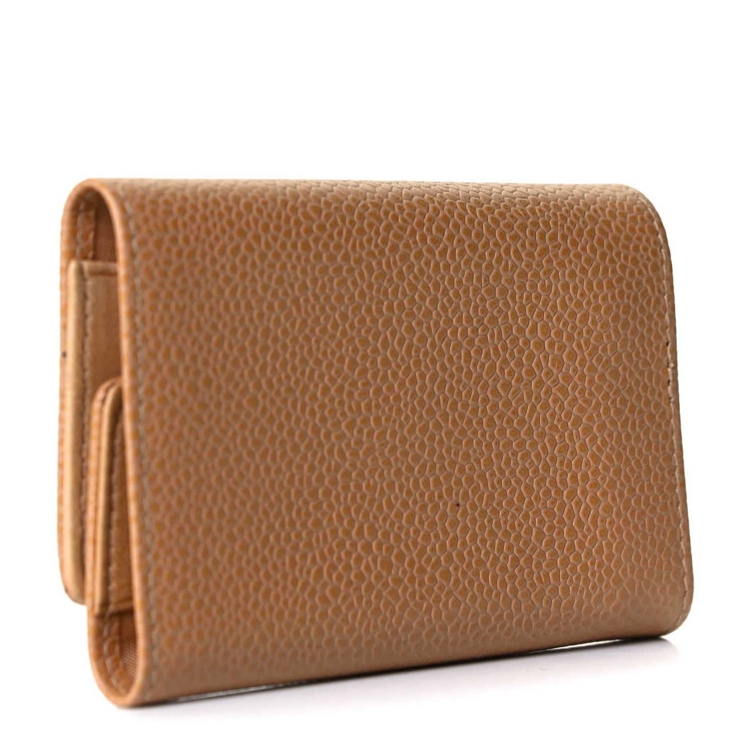 Caviar Timeless CC 6 Key Holder Case Beige