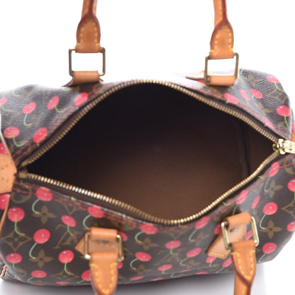Louis Vuitton Monogram Cerises Speedy 25 5 of 14
