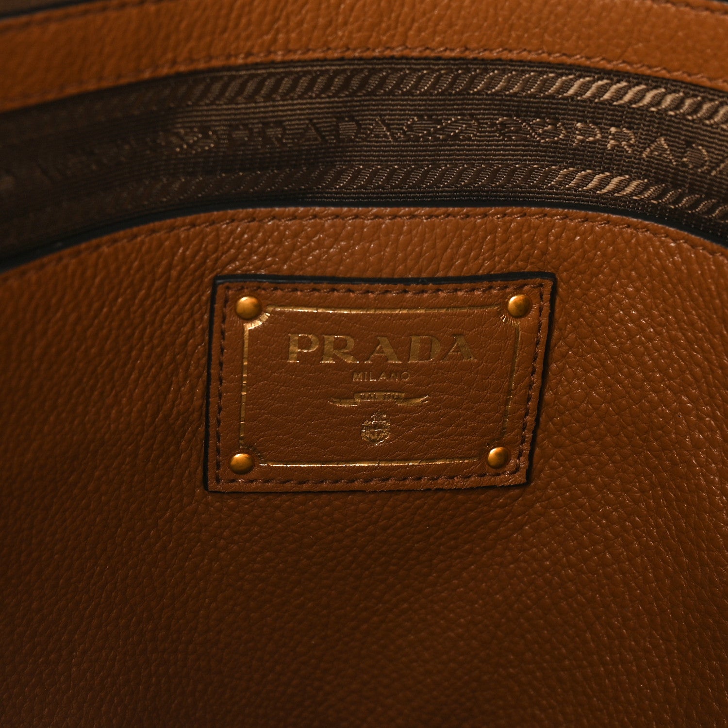 Prada Vitello Phenix Tote Cannella 6 of 9
