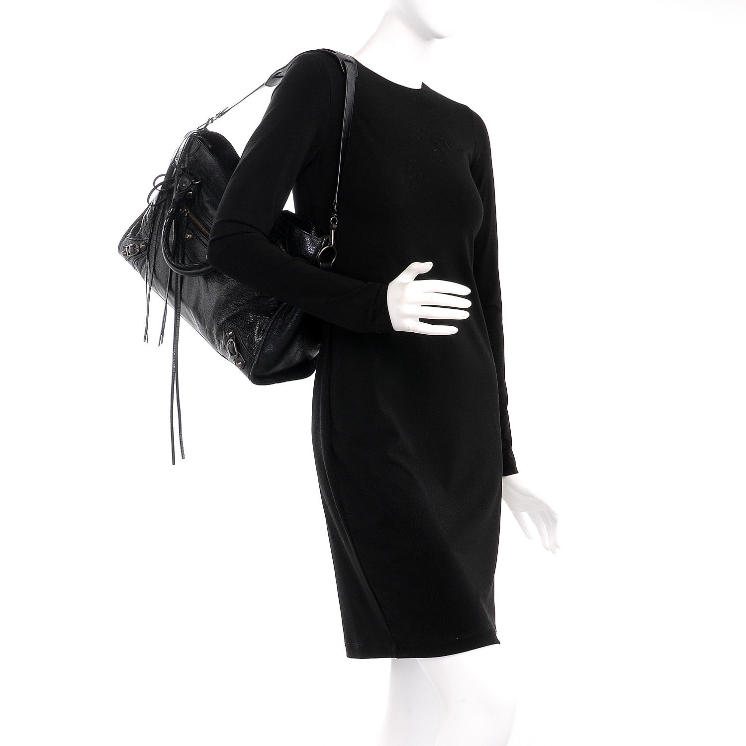 Balenciaga Agneau Classic Hardware City Black 2 of 7