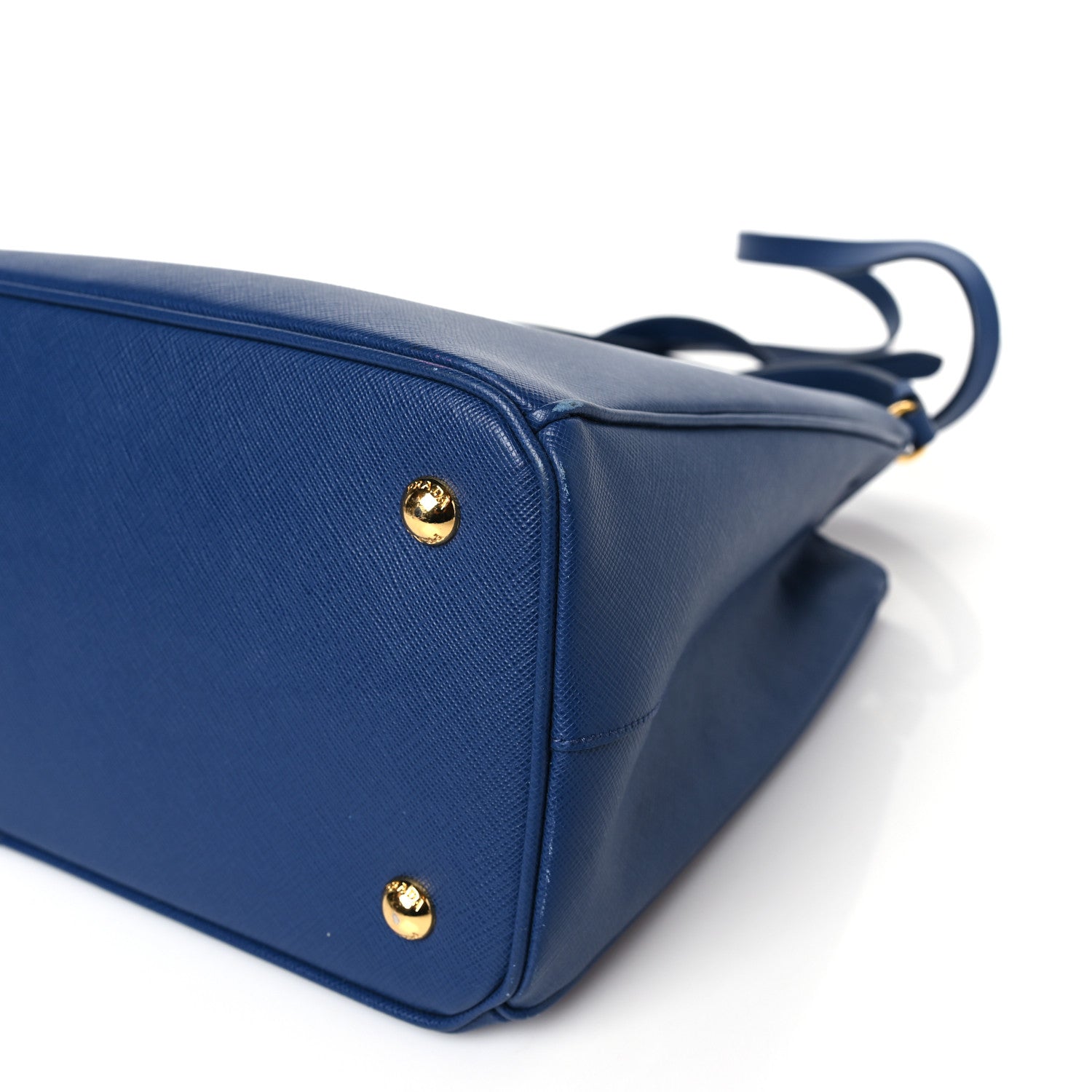 Prada Saffiano Medium Galleria Double Zip Tote Bluette 9 of 9