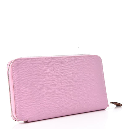 Hermes Epsom Silk'In Wallet Mauve Sylvestre 3 of 7