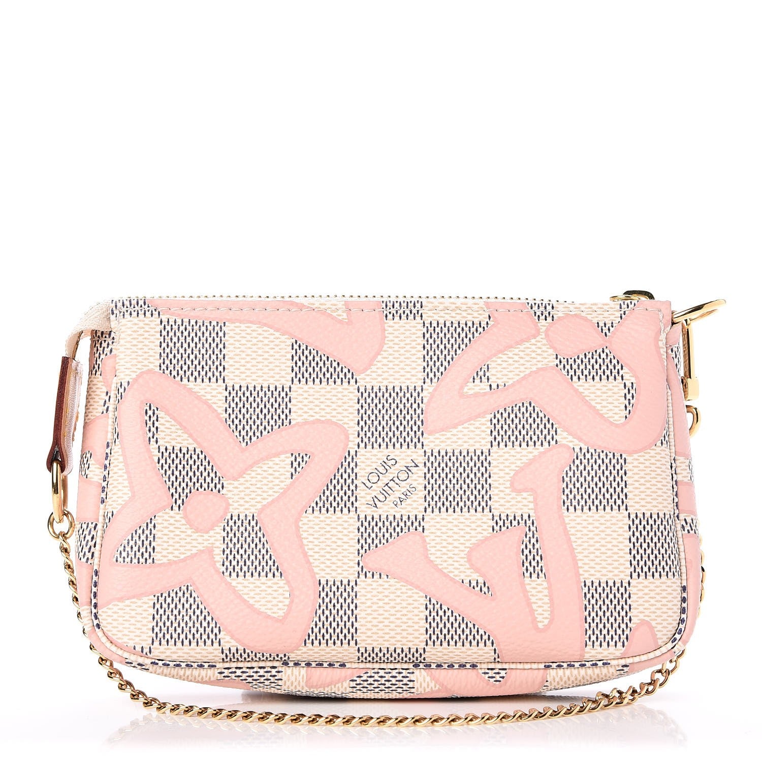 Louis Vuitton Damier Azur Tahitienne Mini Pochette Accessories 1 of 8