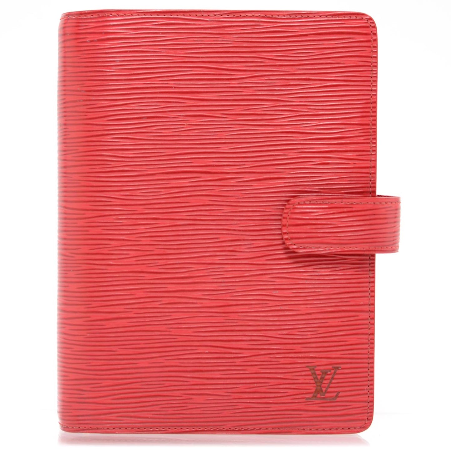 Epi Medium Ring Agenda Cover Red