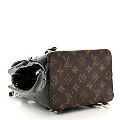 Louis Vuitton Patent Monogram Hot Springs Backpack Black 4 of 9