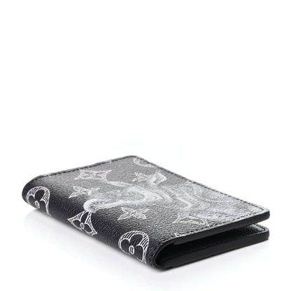 Louis Vuitton Savane Monogram Chapman Rhinoceros Pocket Organizer Encre 3 of 5