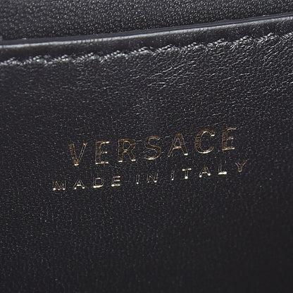 Versace Calfskin Medallion Tribute Crossbody Black 6 of 7