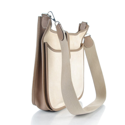 Hermes Toile Swift Evelyne II PM Etoupe 3 of 7