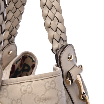 Gucci Guccissima Medium Pelham Shoulder Bag Off White 14 of 16