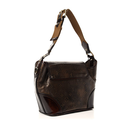 Louis Vuitton Monogram Embossed Sergent PM Bronze 3 of 15