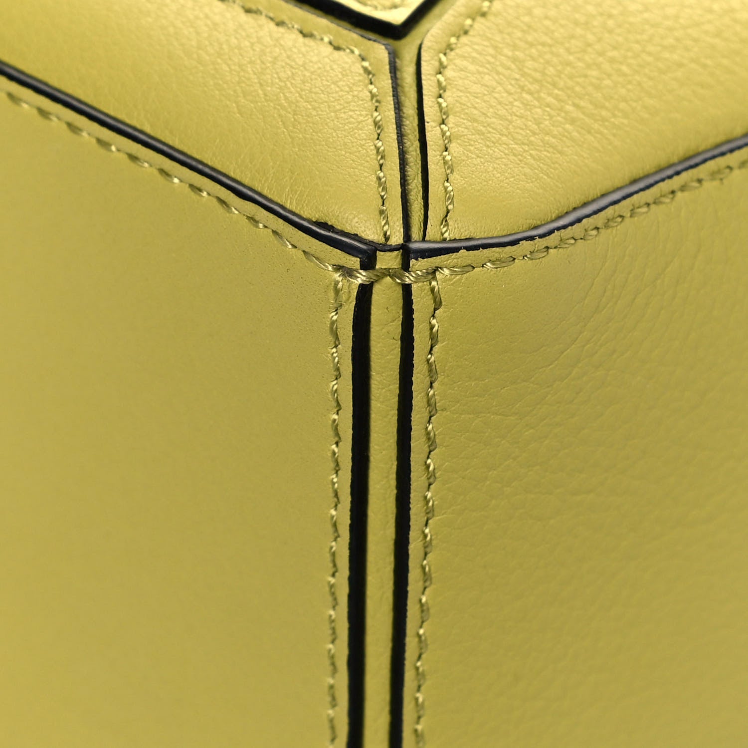 Loewe Calfskin Mini Puzzle Bag Yellow 10 of 13