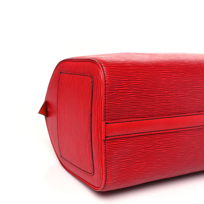 Louis Vuitton Epi Speedy 30 Castillan Red 8 of 10