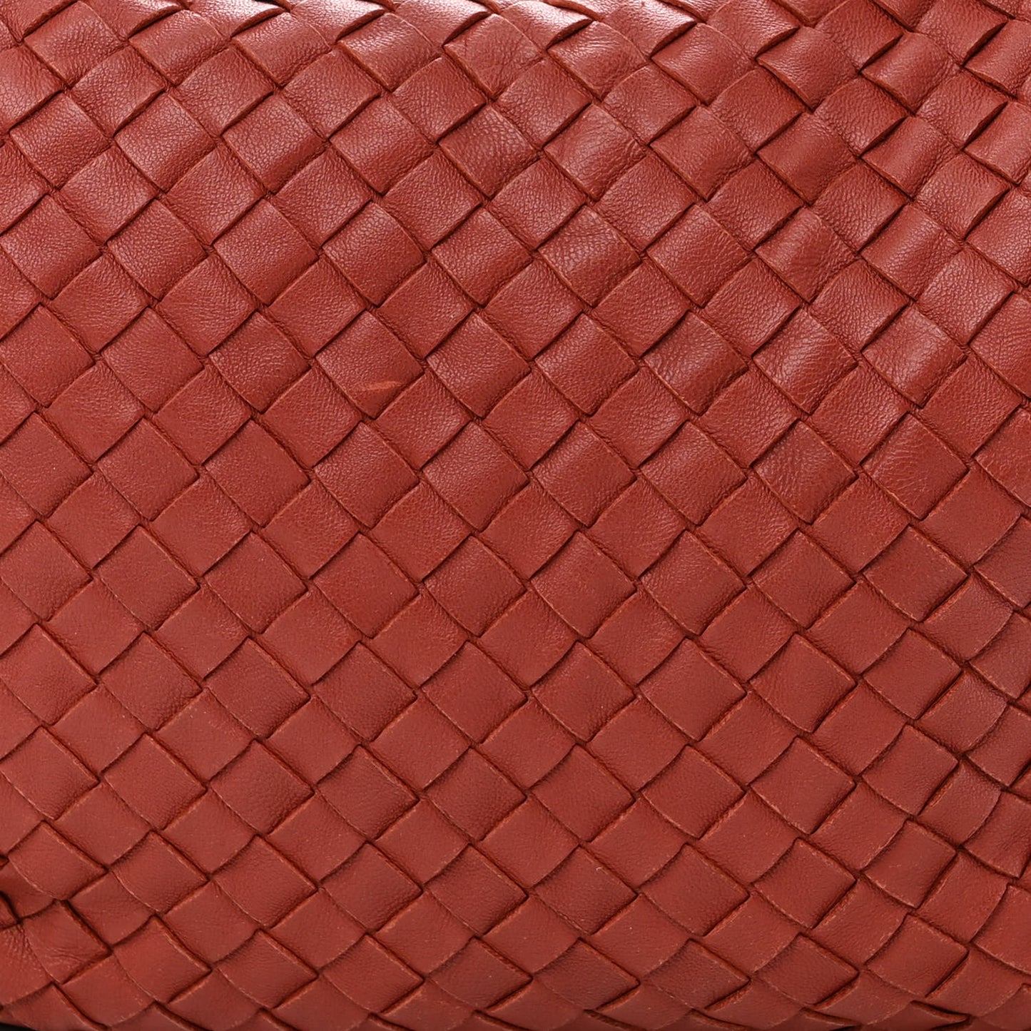 Nappa Intrecciato Medium Belly Veneta Hobo Rust