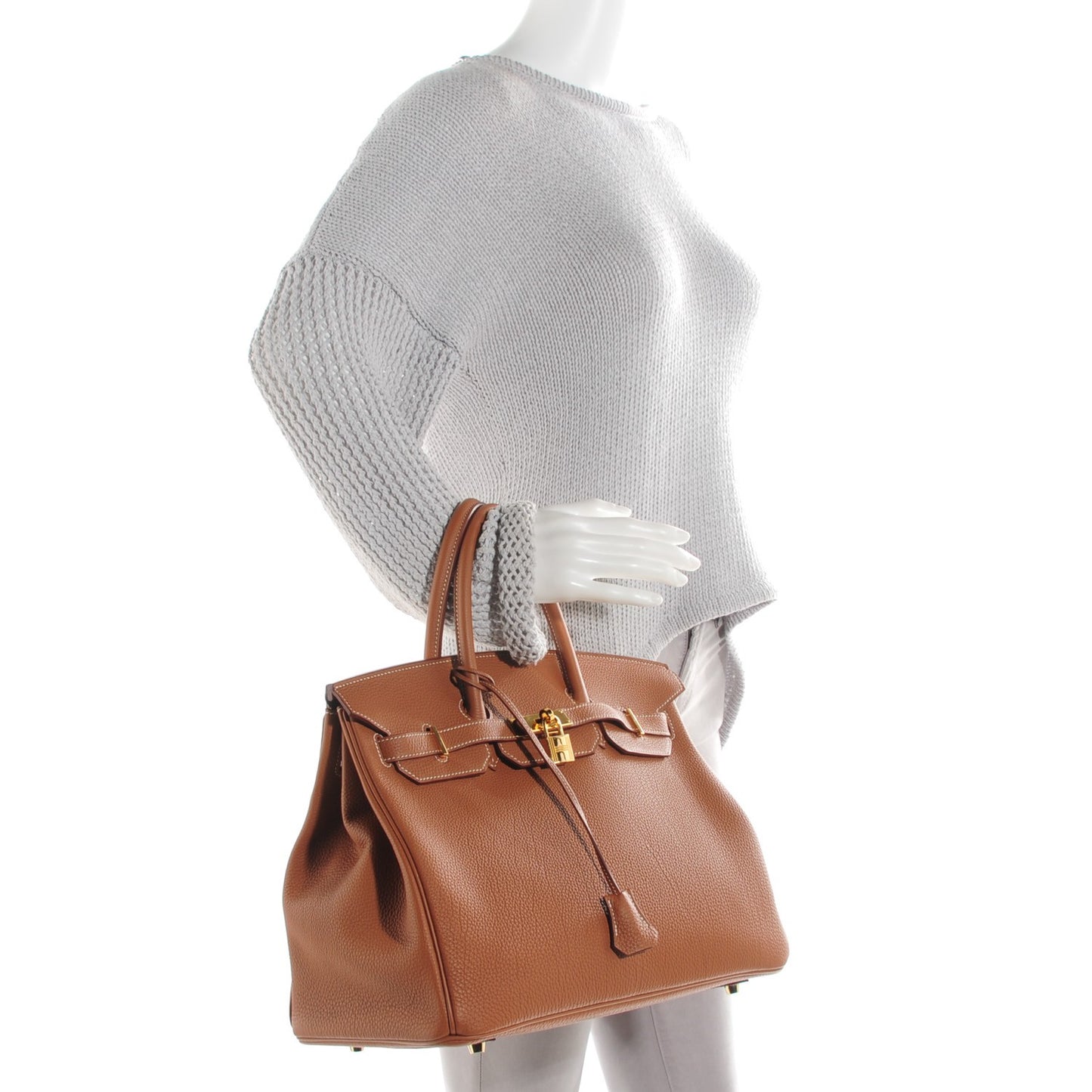 Togo Birkin 35 Gold