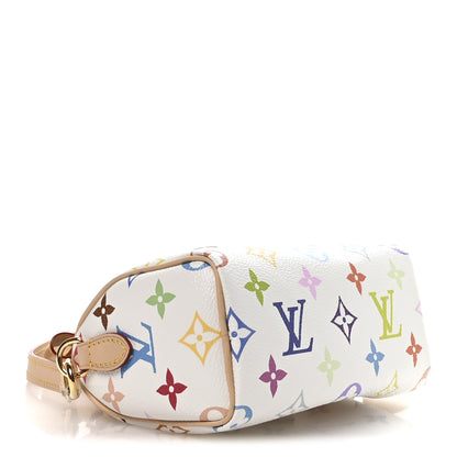 Louis Vuitton LV X TM Monogram Multicolor Nano Speedy White 4 of 10