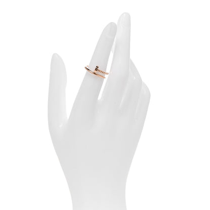 Cartier 18K Pink Gold Small Juste Un Clou Ring 50 5.25 2 of 6