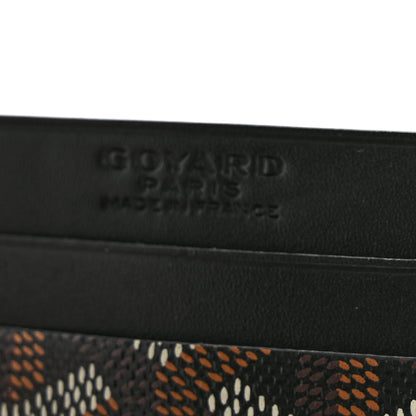 Goyard Goyardine Saint Sulpice Card Holder Black 8 of 9