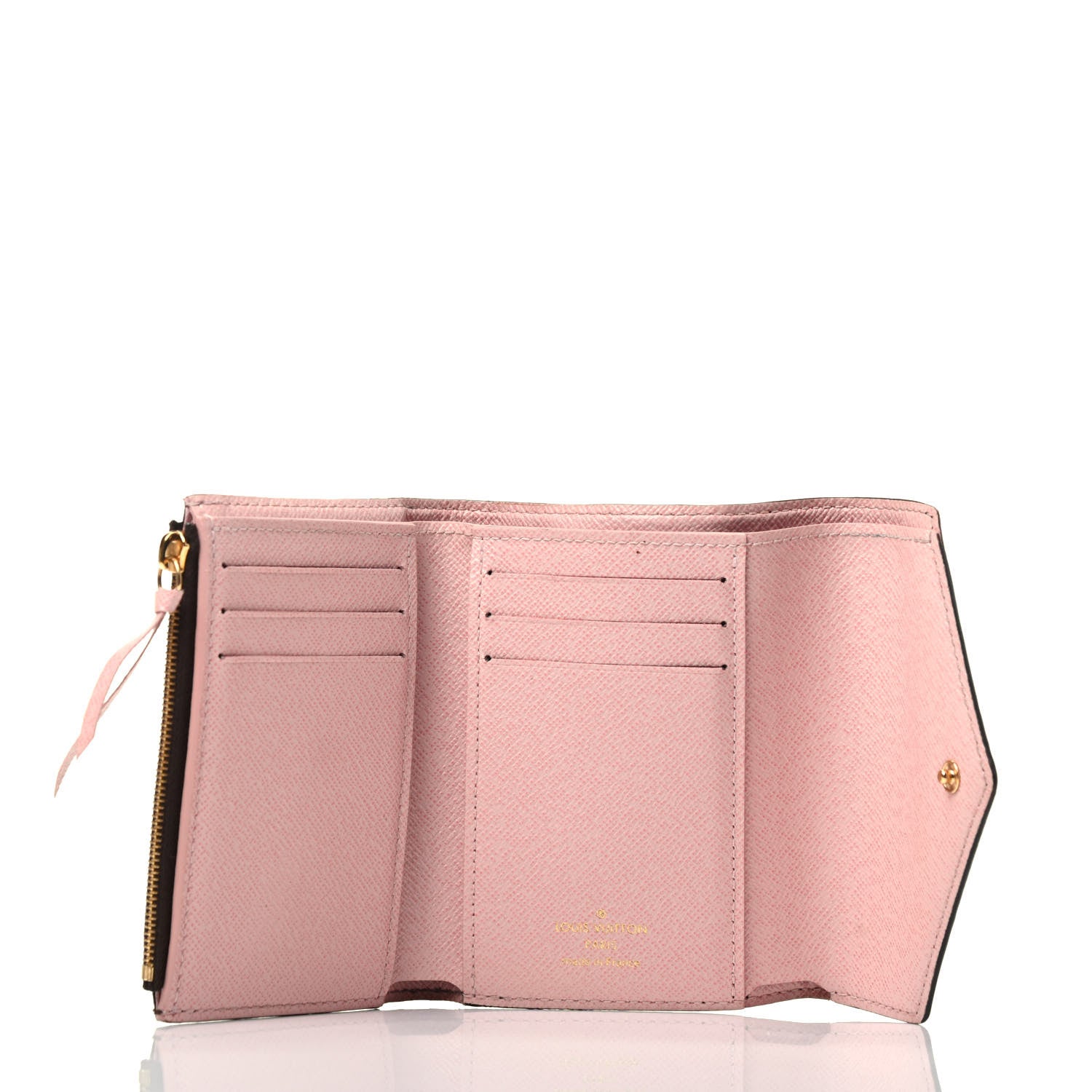 Louis Vuitton Monogram Victorine Wallet Rose Ballerine 3 of 4
