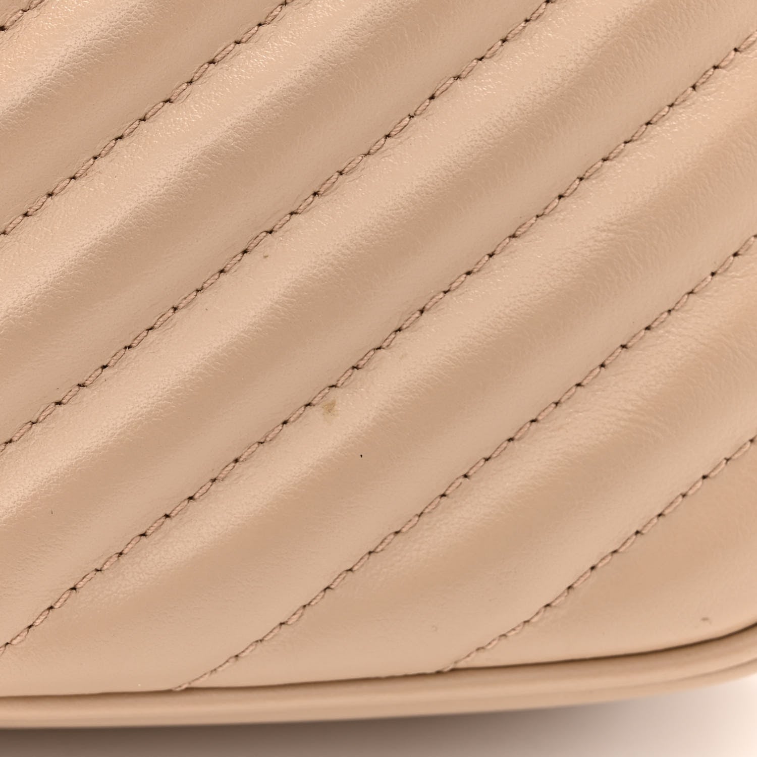 Saint Laurent Calfskin Matelasse Monogram Lou Camera Bag Dark Beige 12 of 17