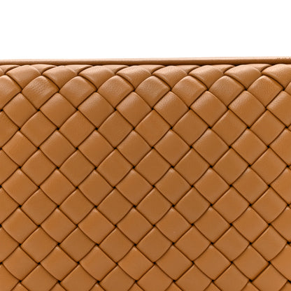 Bottega Veneta Calfskin Intrecciato Knot On Strap Camel 7 of 9