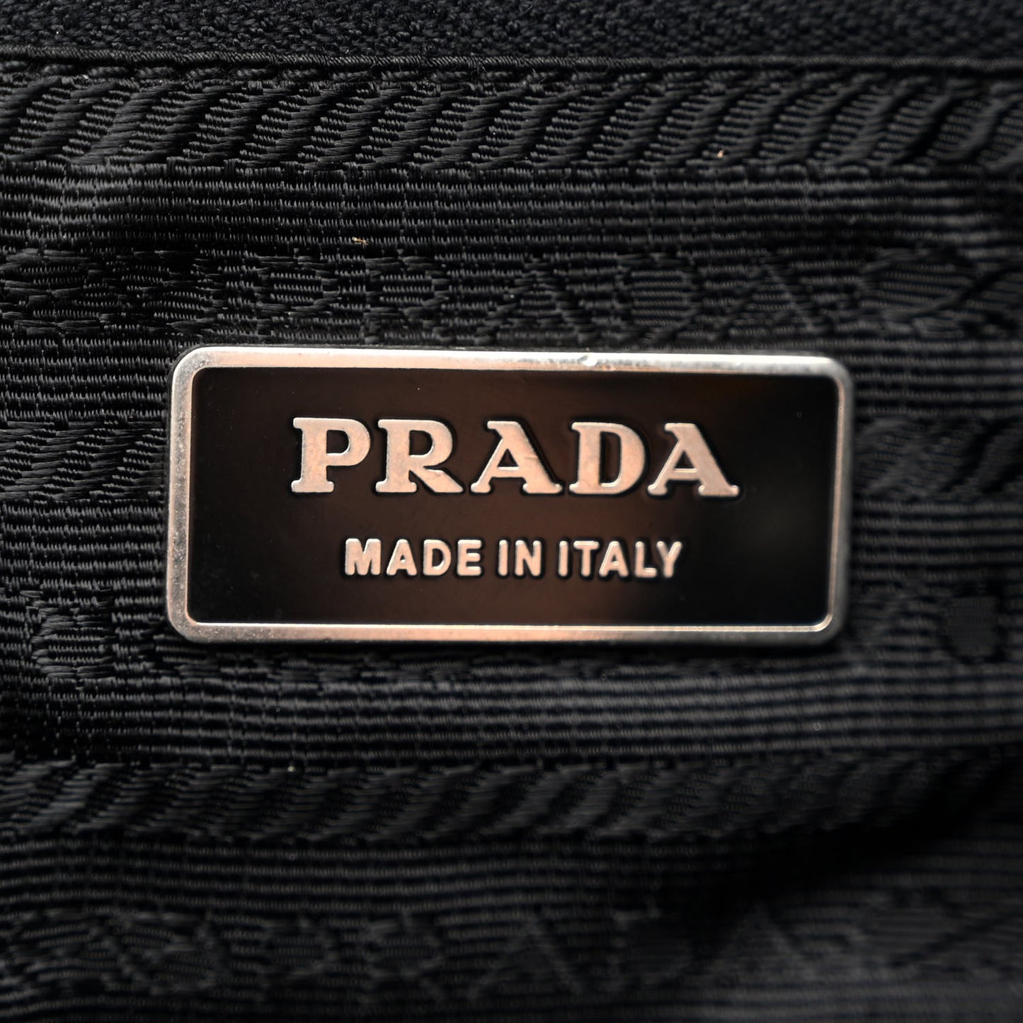 Nylon Viaggio Backpack Black