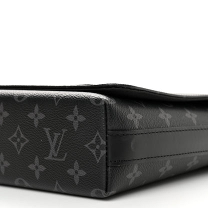 Louis Vuitton Monogram Eclipse District PM Black 9 of 13