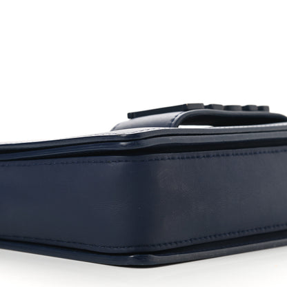 Christian Dior Ultra Matte Calfskin Dio(r)evolution Flap Bag Navy 9 of 15
