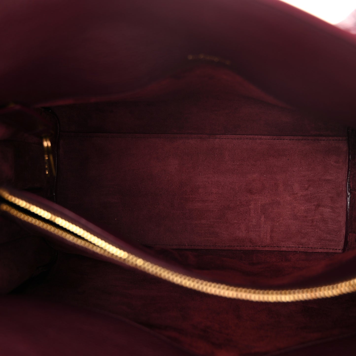 Grained Calfskin Small Supple Sac De Jour Rouge Cabernet