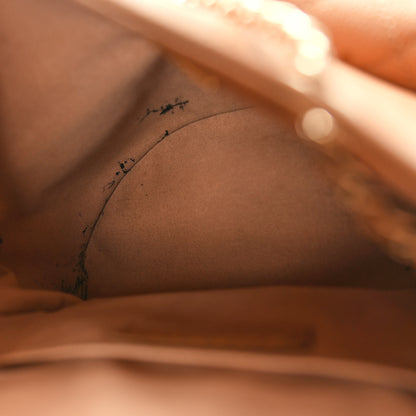 Chanel Shiny Caviar Quilted Medium Duma Pockets Drawstring Backpack Dark Beige 5 of 12