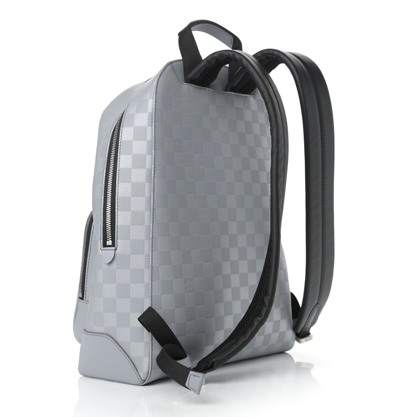 Damier Infini Gris Campus Backpack Silver