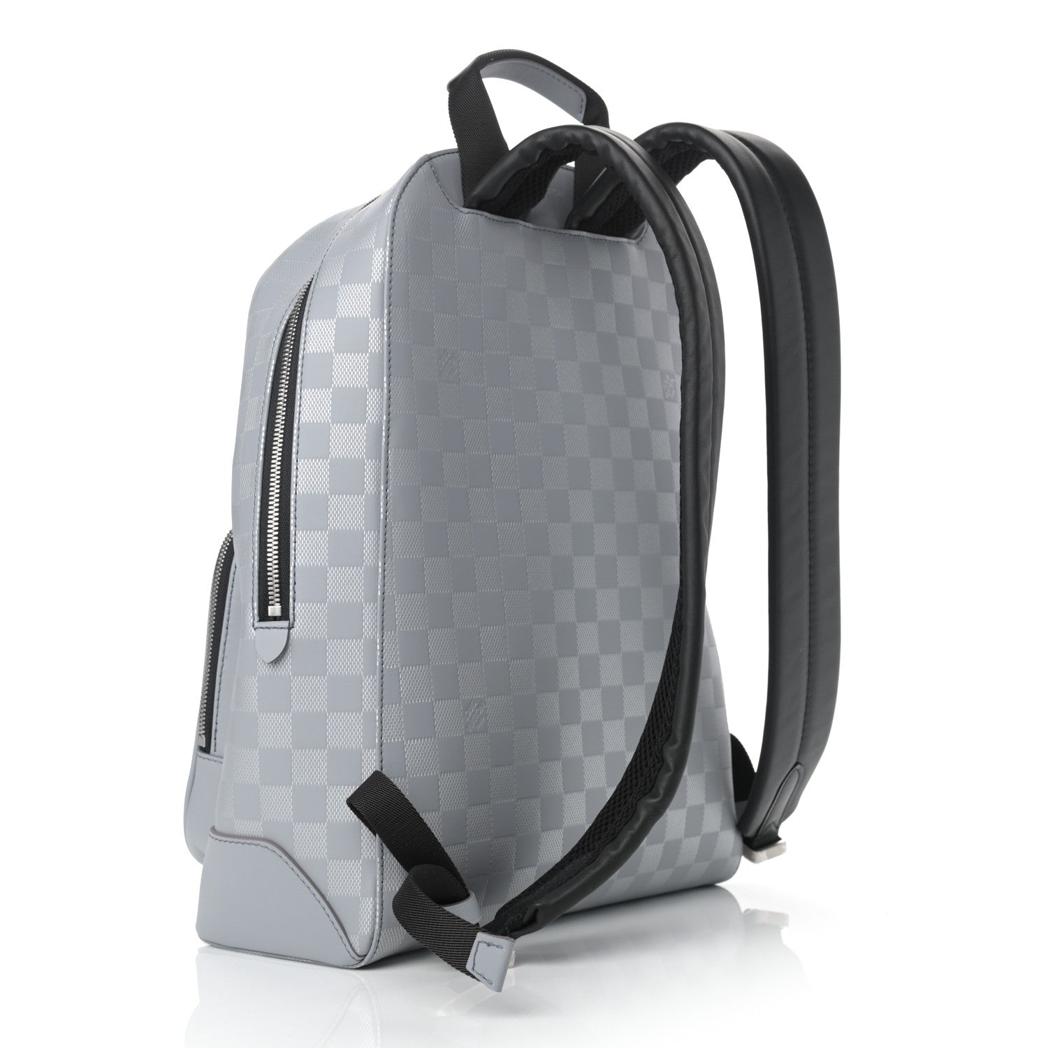 Louis Vuitton Damier Infini Gris Campus Backpack Silver 3 of 9
