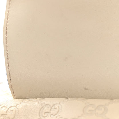 Gucci Guccissima Pop Bamboo Top Handle Tote Off White 25 of 28