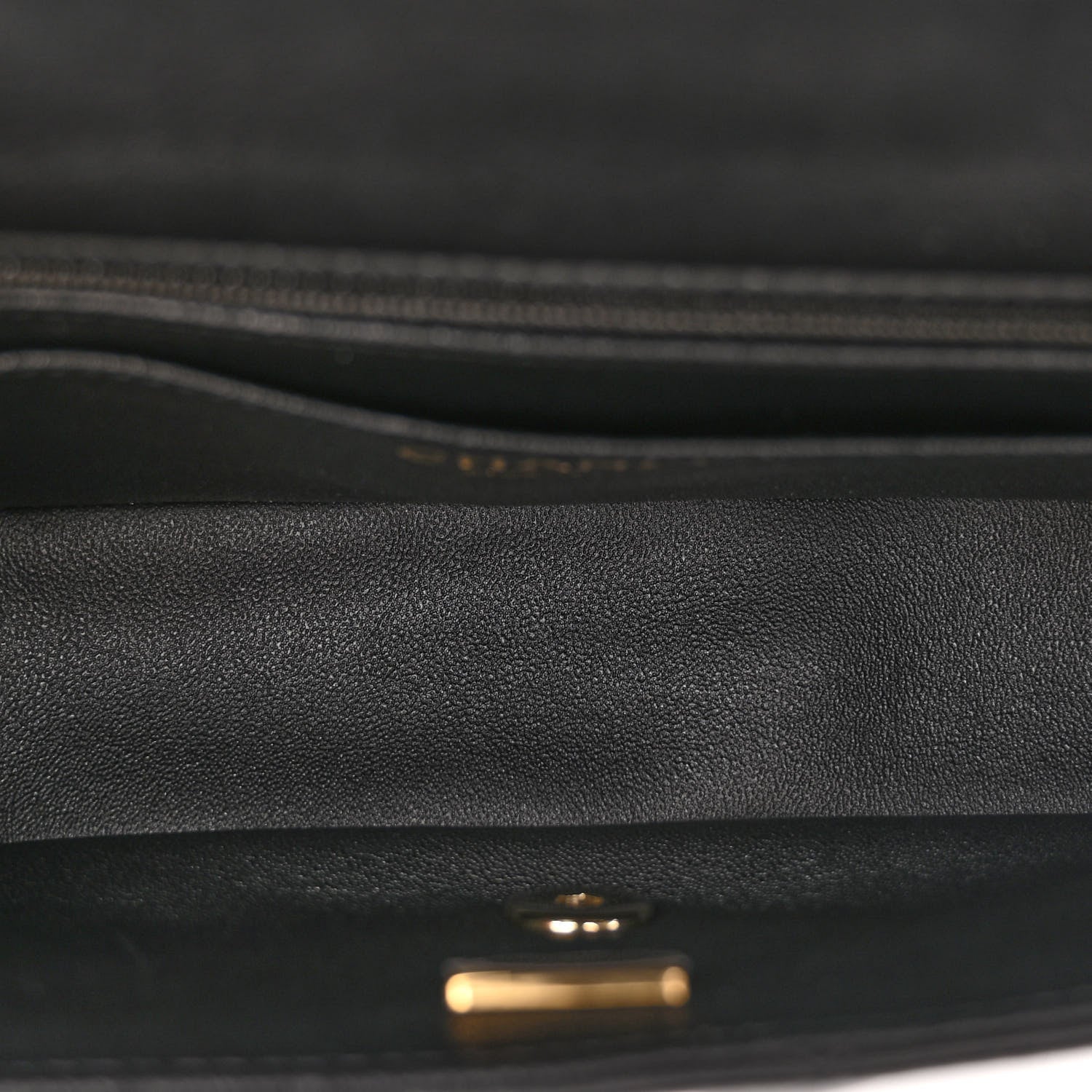 Chanel Lambskin Quilted Mini Rectangular Flap Black 5 of 10