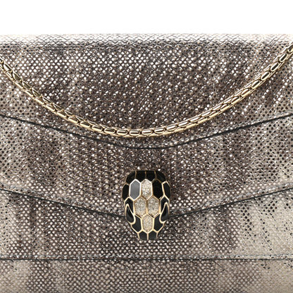 Bulgari Karung Serpenti Forever Chain Wallet Opal 8 of 23
