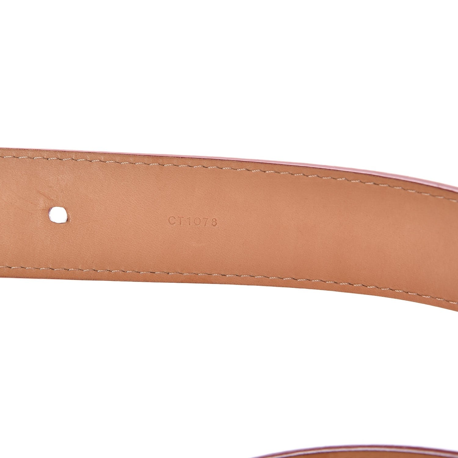 Louis Vuitton Vernis Ceinture 30mm Belt 80 32 Pomme D'Amour 7 of 10