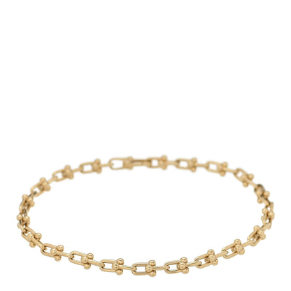 Tiffany 18K Yellow Gold Micro HardWear Link Bracelet 1 of 4