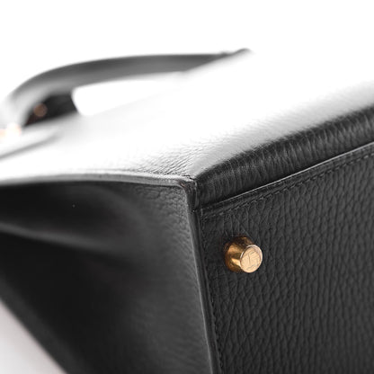 Hermes Ardennes Kelly Sellier 32 Black 43 of 44